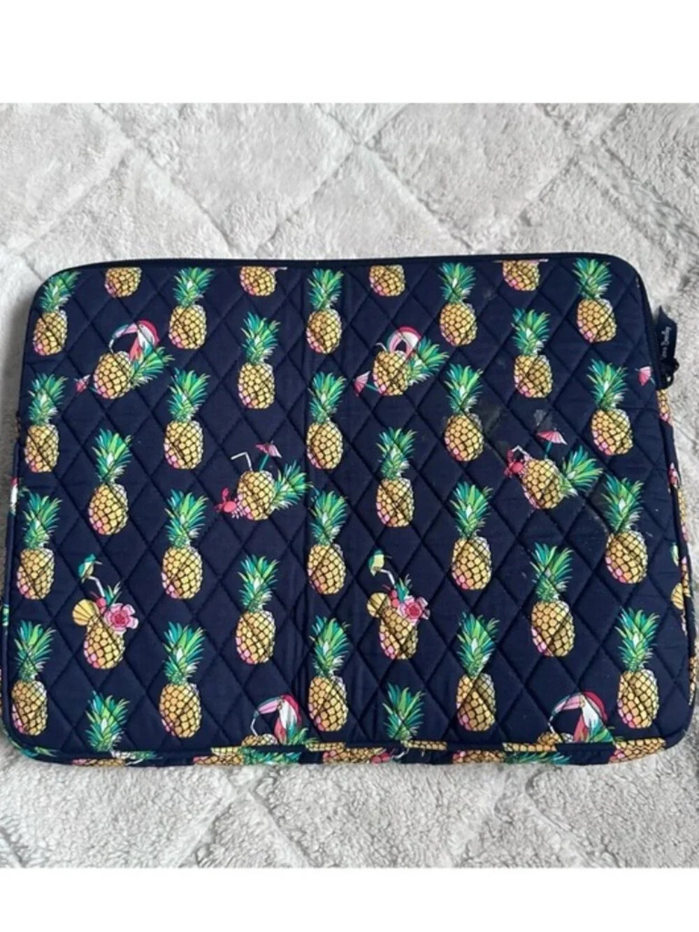 Vera Bradley | Toucan Party Pineapple Print Laptop Case